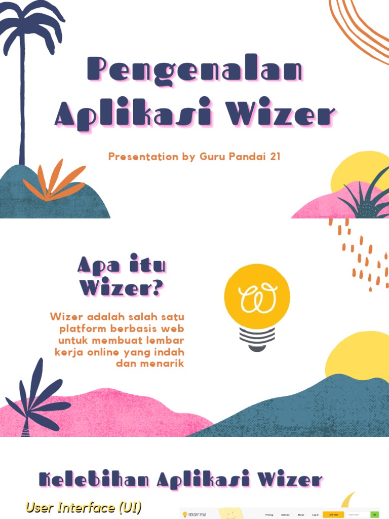 Fitur Utama Aplikasi Wizer untuk Guru | PDF | Komputer