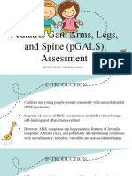 Pediatric Gait, Arms, Legs, and Spine Assessment