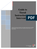 2021 Guide To Tiered Instruction and Intervention - Published 2.18.2021