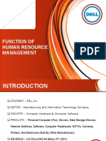 HR Functions of DELL