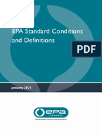 EPA Standard Conditions and Definitions - Jan 2021