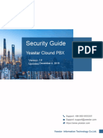 Security Guide: Yeastar Clound PBX