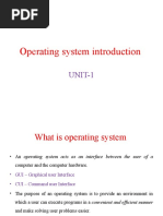 1.operating System Introduction