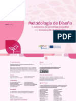 Metodología de Diseño de Ambientes de Aprendizaje Accesibles Con Incoporación de Afectividad