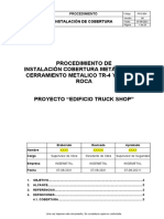 Procedimiento de Montaje de Cobertura v.00