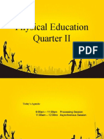 Physical Education Quarter II