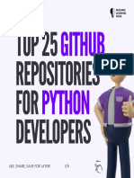 25 Github Repos For Python
