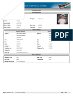 Seafarer Profile Personal Details::: Sudhanshu Sekhar