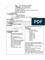 Grammar: Vocabulary: Shift Work, Part-Time, Local, Homeless, Mechanic