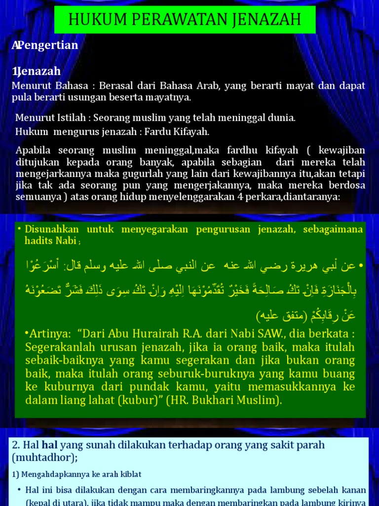 Tata Cara Lengkap Sholat Jenazah Beserta Tulisan Arab Indonesia Dan Artinya