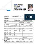 NT Man 501 Nortrans Application Form