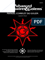 D&D 3.5 - Manuel complet du Golem