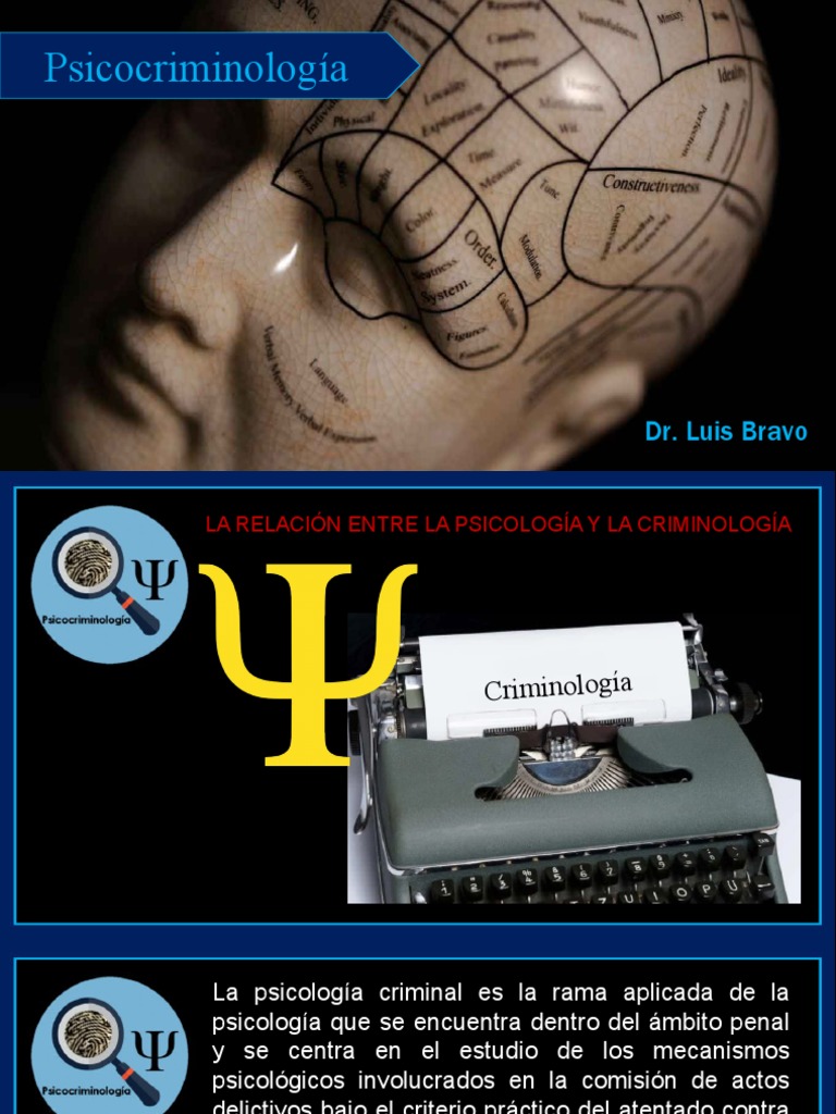 Psicocriminologia (Relacion Intirnseca de La Psicologia y La Criminologia) PDF Criminología