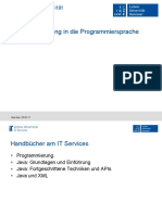 Java Einführung in Die Programmiersprache