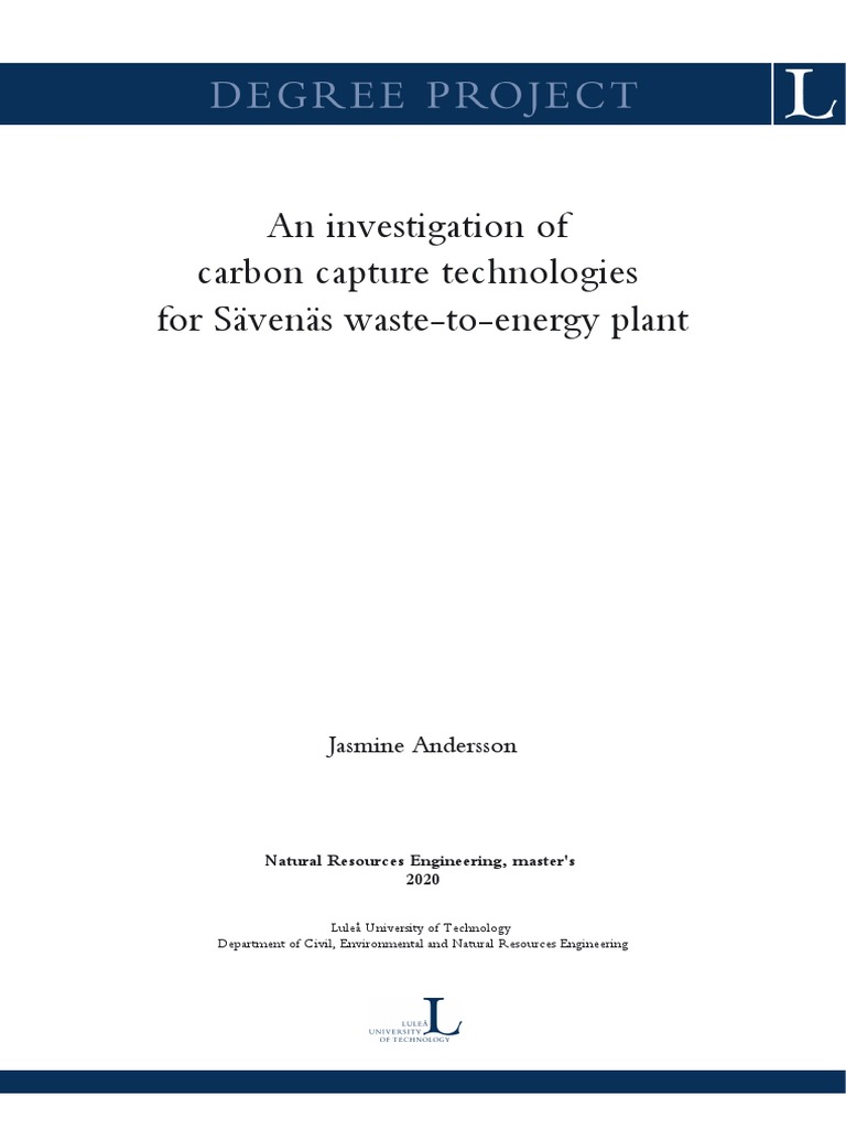 Carbon Capture Technologies | PDF | Carbon Capture And Storage | Carbon ...