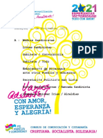 Listas Sandinistas - Programación de Encuentros de Evaluación 2021 Con