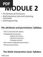 Unix Programming Module 2