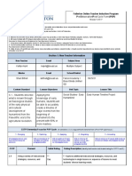 Fullerton Online Teacher Induction Program Pre/Observation/Post Cycle Form (POP)