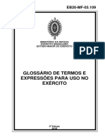 EB20-MF-03.109 - Glossário de Termos e Expressões Militares
