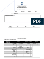 Planificación General (Inicial - 1er Ciclo)