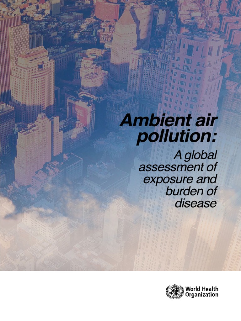 Ambient Air Pollution A Global Assessment Of Exposure And Burden Of