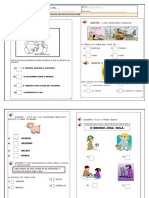 Revisão SAEPE 2o ano atividade