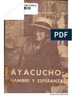 "Ayacucho:hambre y Esperanza", de Antonio Díaz Martínez (1969)