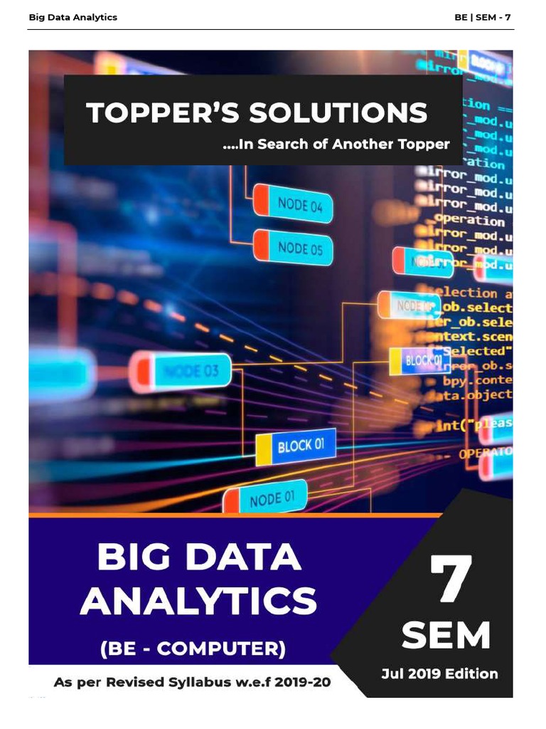 Big Data Analytics Overview and Insights | PDF | Apache Hadoop | Map Reduce