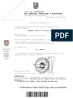 Constancia de Estudios Saul