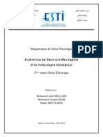 Fascicule TP Automatique