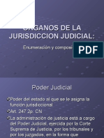 1-Órganos de La Jurisdicción Judicial