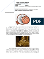 História e origem do basquetebol