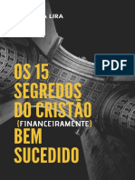 Ebook OS 15 SEGREDOS DO CRISTÃO BEM SUCEDIDO Por Rossana Lira