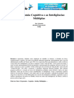 Inteligências Múltiplas e sua relação com a Ergonomia Cognitiva