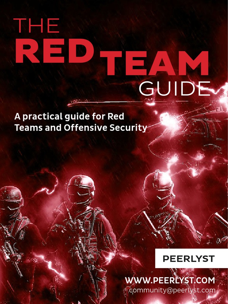 The Red Team Guide PDF Computer Network Port Networking)