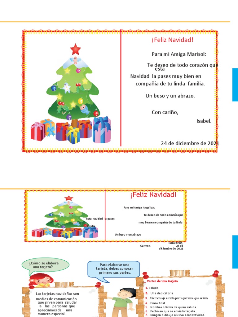 Cómo Crear Tarjetas Navideñas | PDF | Navidad, image size:768x1024