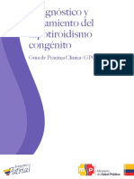 2015 Diagnostico y Tratamiento Del Hipotiroidismo Congenito