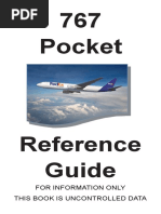 B767 Pocket Reference Guide-1 | PDF | Electrical Connector