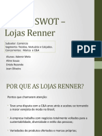 Análise SWOT Lojas Renner