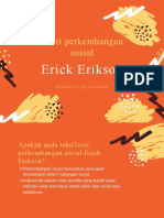 TEORI PERKEMBANGAN SOSIAL ERICK ERIKSON