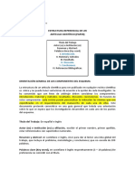 Estructura Básica Del Paper - Docentes Estudiantes