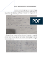 Introducción a la termodinámica: problemas resueltos de trabajo, calor y cambio en la energía interna