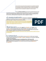 Relaciones de pareja: etapas y evolución