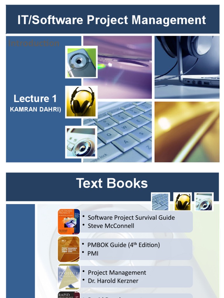IT/Software Project Management Overview | PDF | Project Management ...