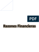 Razones Financieras