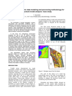 Integrated 3D Seismic Data Modeling and Processing Methodology For Structural Model Analysis: Case Study