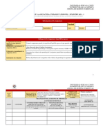 Plantilla para Organizar La Asignatura, Unidades y Sesiones