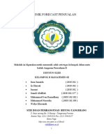 Kelompok B (Teknik Forecast Penjualan)