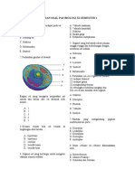 (Fix) Latihan Soal Pas Biologi Xi Semester 1