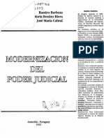 Modernización Del Poder Judicial
